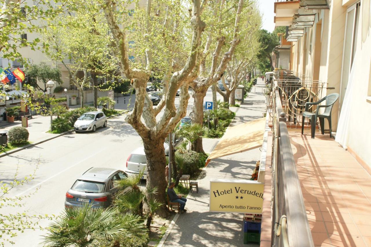 Hotel Verudella Rimini Exterior foto